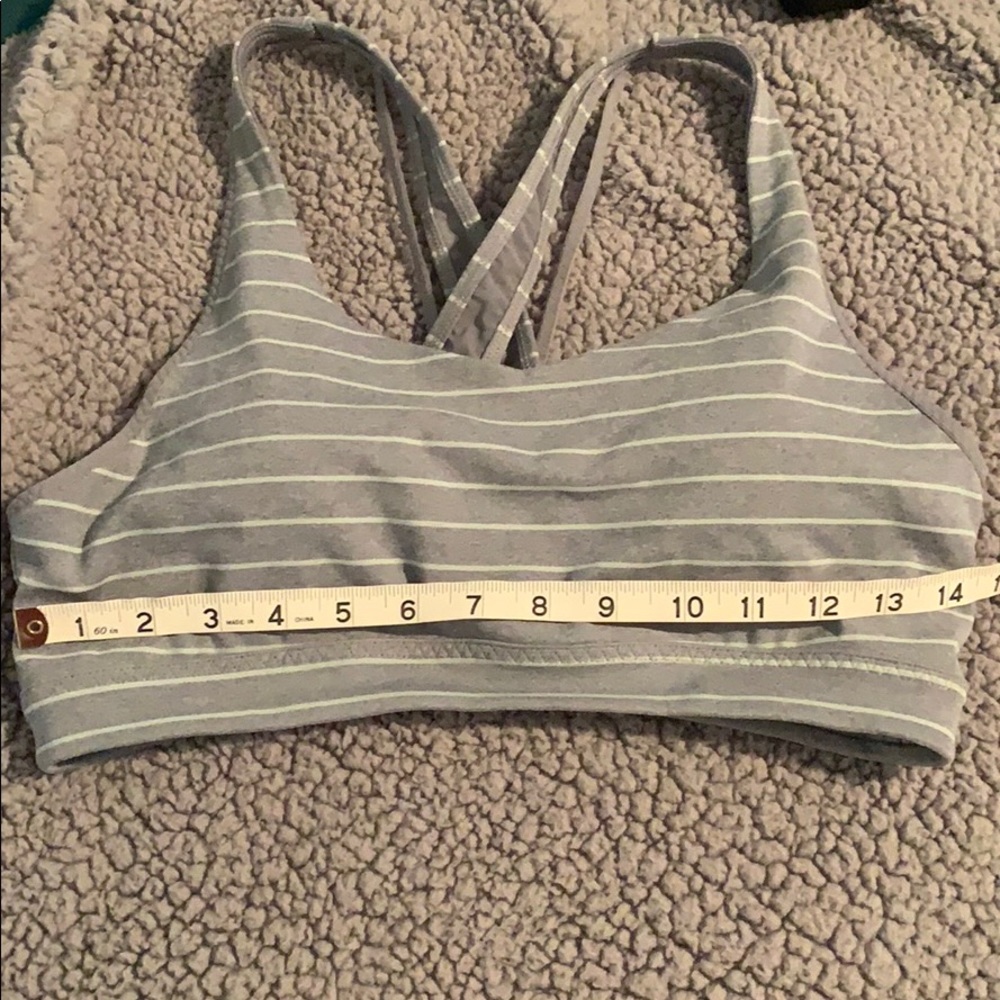 Athleta Striped Trancendence Sports Bra - Picture 7 of 11